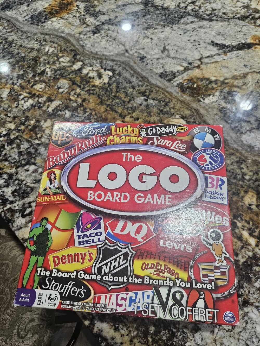 Logo Brand Trivia Game (Red)